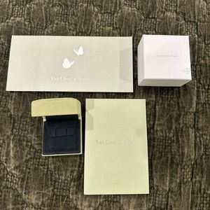 Van Cleef & Arpels Jewelry Box with Envelope and Care Booklet